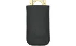 Funda de cuero negro adorini - Cortapuros adorini con forma de tarjeta de crédito imagen 3
