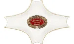 Cenicero Hoyo de Monterrey blanco pequeño