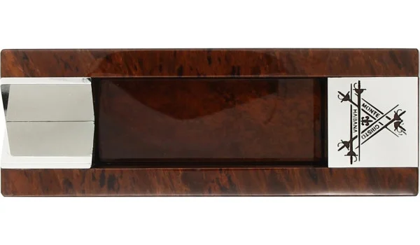 Cenicero Montecristo de piedra de obsidiana