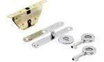 Juego de cerradura de perno para humidor Plateado imagen 5