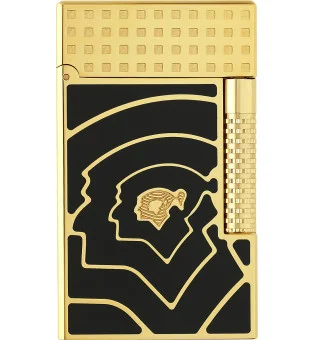 S.T. Dupont Le Grand Lighter Cohiba 60 negro y dorado C23472CL