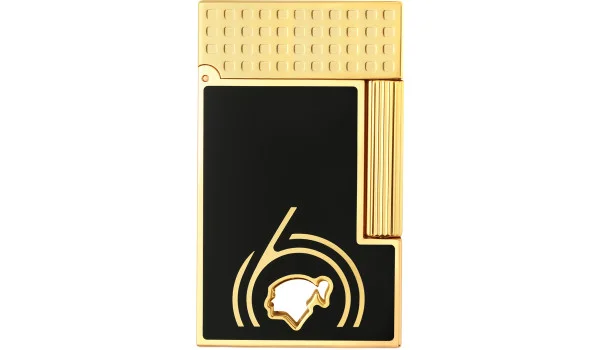S.T. Dupont Ligne 2 Encendedor Cohiba 60 negro y dorado 016472N