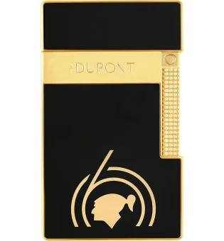 S.T. Dupont Table Lighter Cohiba 60 negro y dorado T20472