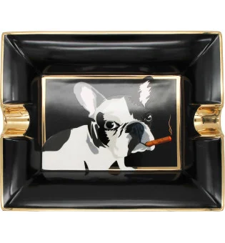 Siglo Dog Cenicero Negro