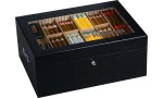 Humidor Habanos Gastronomía Seda Negro imagen 6