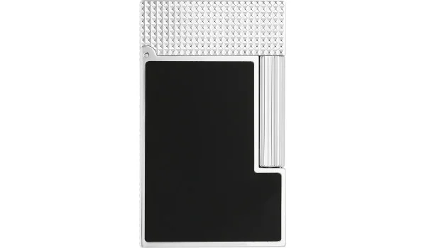 Encendedor S.T. Dupont Ligne 2 en paladio y negro mate C16602N