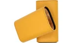 Estuche de Cuero para Puros Amarillo / Carbono imagen 4