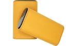 Estuche de Cuero para Puros Amarillo / Carbono imagen 10