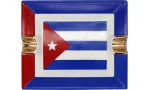 Cenicero Cerámico Bandera de Cuba imagen 3