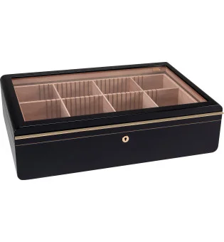 Humidor Adorini Scala negro