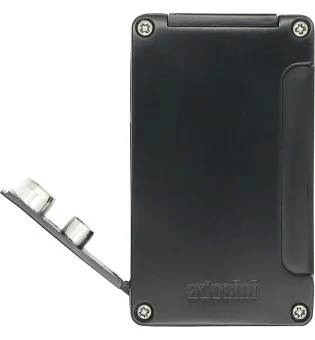 Encendedor Adorini Jet, totalmente negro