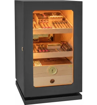 Humidor Adorini Lumina Grande Deluxe negro